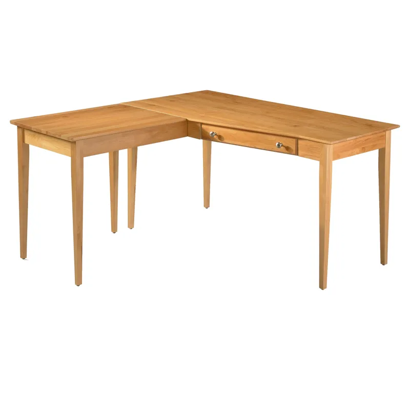 Modular Home Office Wedge Desk Left w/Return