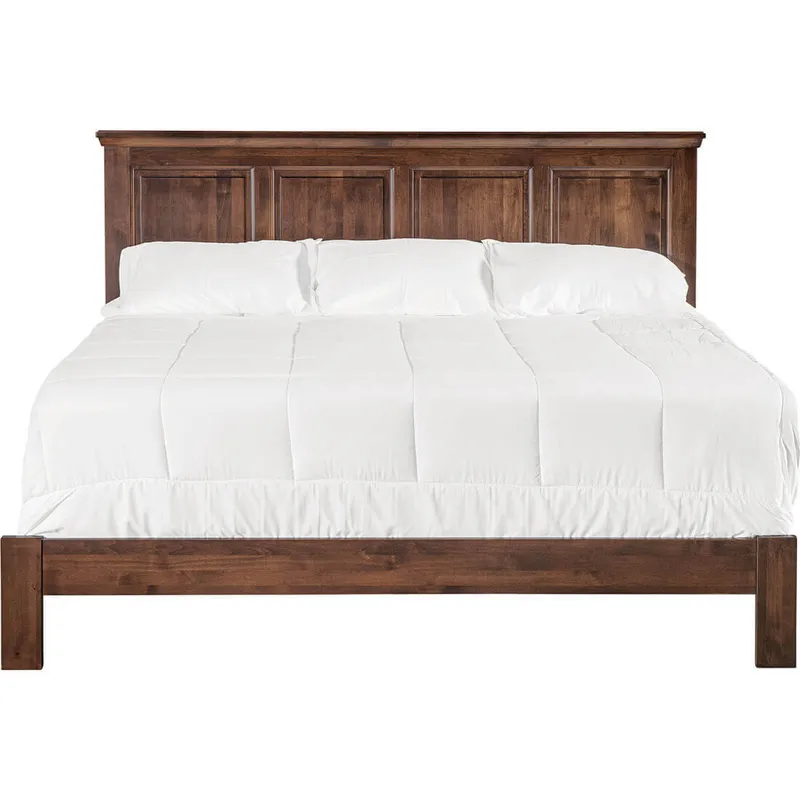 Heritage Raised Panel Bed - Low Footboard
