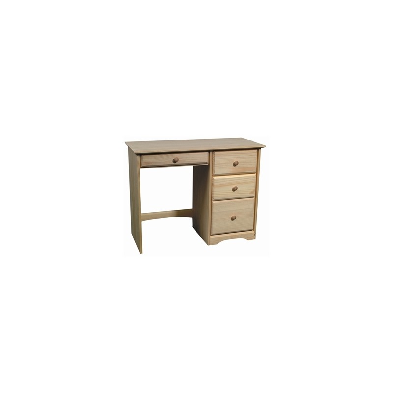 Shaker Pine 4 Drawer Desk