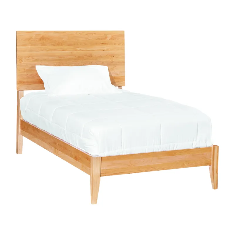 2 West Modern Platform Upholstered Bed