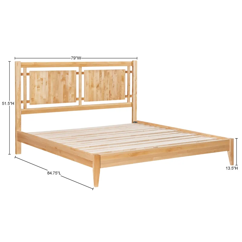 2 West Open Panel Headboard - King