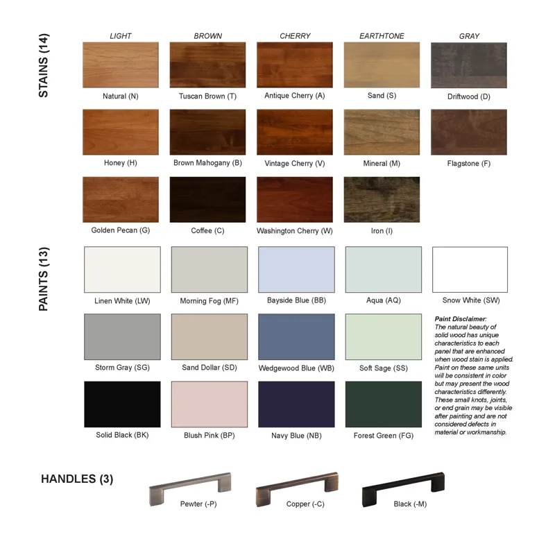 2 West 3 Drawer Chest