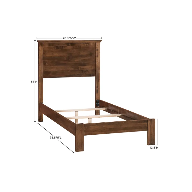 Portland Plank Bed - Twin