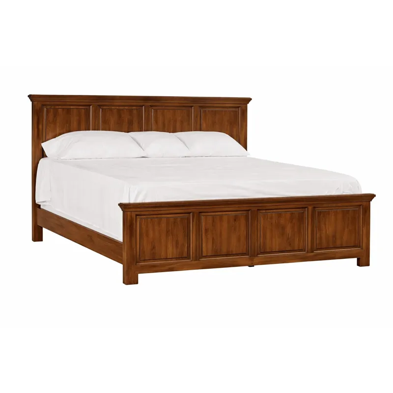 Heritage Raised Panel Bed - Tall Footboard