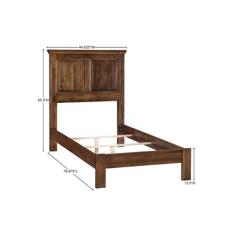 Heritage Raised Panel Headboard - Twin