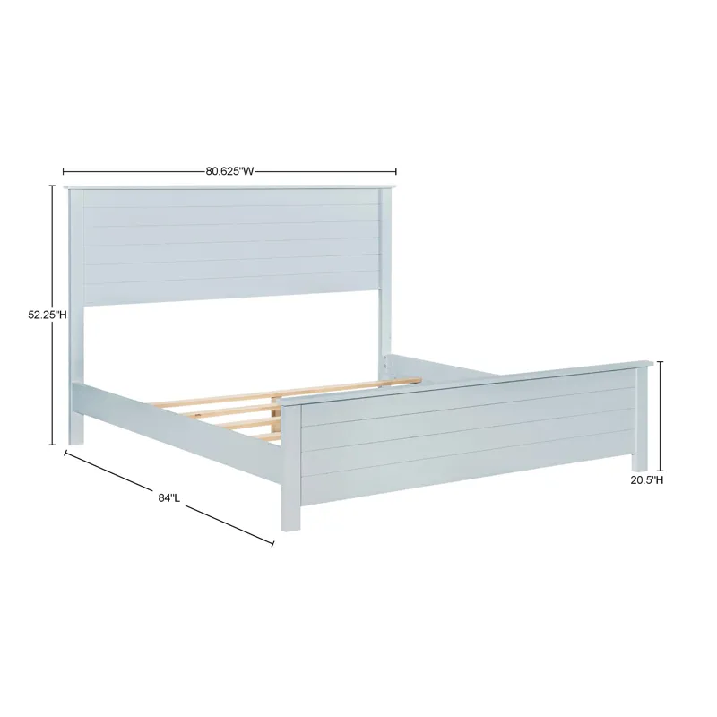 Portland Shiplap Headboard - King