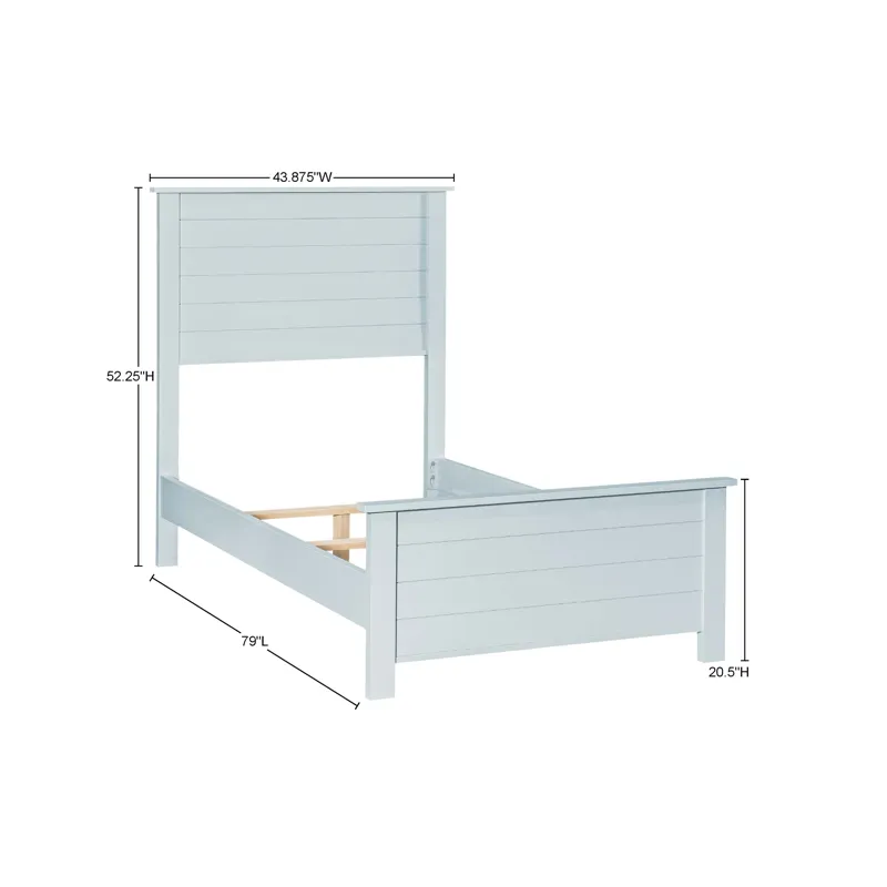 Portland Shiplap Headboard - Twin