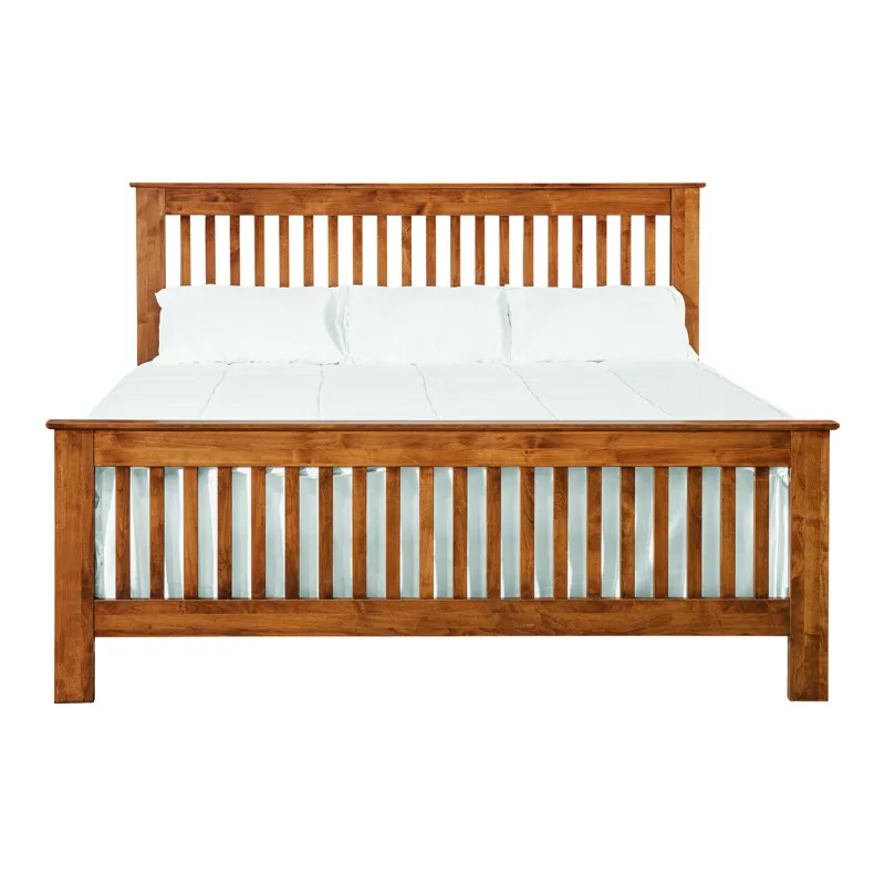 Shaker Slat Bed - King