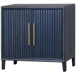 FINLEY BLUE TWO DOOR CONSOLE