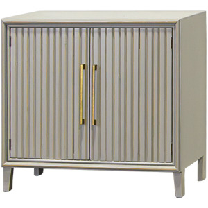 FINLEY GREY TWO DOOR CONSOLE