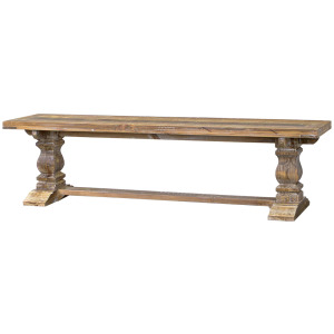 Cameron Harvest Pdstl Bench