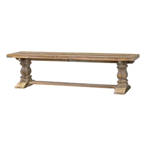 Cameron Harvest Pdstl Bench