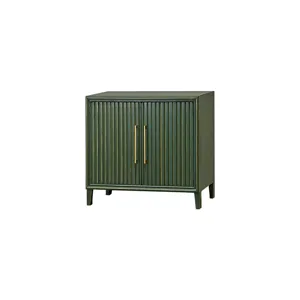 FINLEY GREEN TWO DOOR CONSOLE