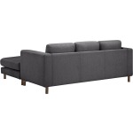 Bi Sectional Sofa 84in & Ottoman Tr