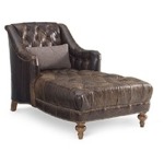 Miller Leather Chaise