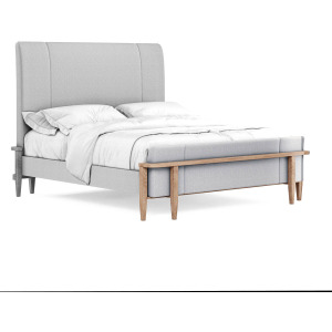 Paris King Upholstered Panel Footboard