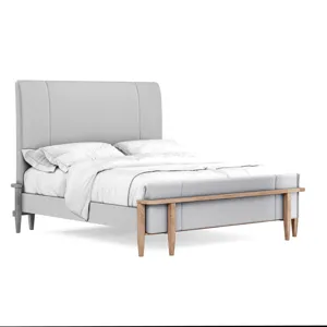 Paris King Upholstered Panel Footboard