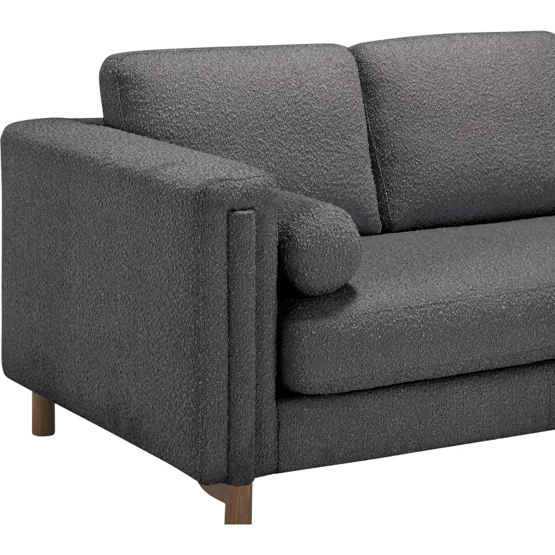 Bi Sectional Sofa 84in & Ottoman Tr