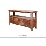 Sofa Table w/8 Drawers