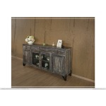 80" TV Stand w/4 Drawer, 2 Door & 2 Glass Door