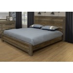 Loft Brown Queen Bed