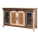 60" TV Stand w/2 Glass Doors