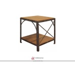 End Table w/1 Wooden Shelf