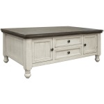 Stone 4 Drawers Cocktail Table