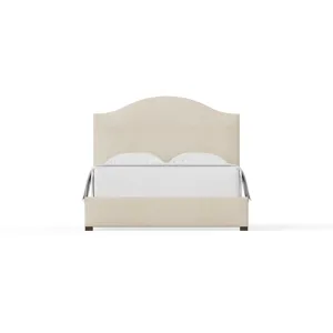 Choices Ivory Cream Emily Upholstered Headboard - Queen