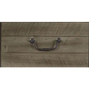 Custom Express-Clear Oak Chest 5 Drawer