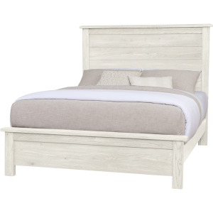 Custom Express-Weathered White Farmhouse Headboard - King
