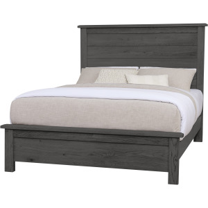 Custom Express-Graphite Farmhouse Bed - Queen