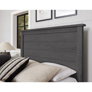 Custom Express-Graphite Farmhouse Headboard - King