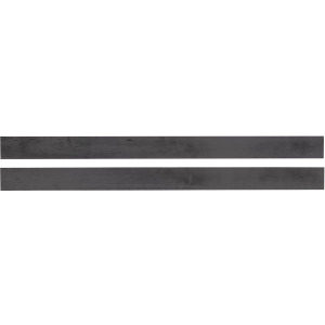Custom Express-Graphite Wood Rails - King