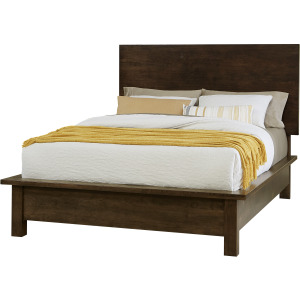 Crafted Cherry-Dark Terrace Bed - King