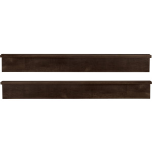 Crafted Cherry-Dark Ben's Terrace Rails - King