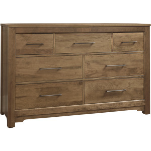 Crafted Cherry-Medium Dresser 7 Drawer