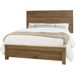 Crafted Cherry-Medium Wood Rails - King
