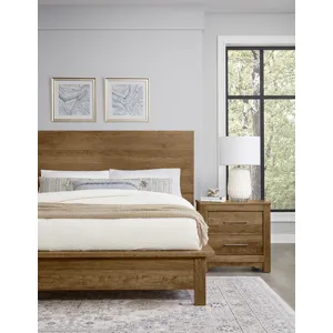 Crafted Cherry-Medium Terrace Bed - Queen