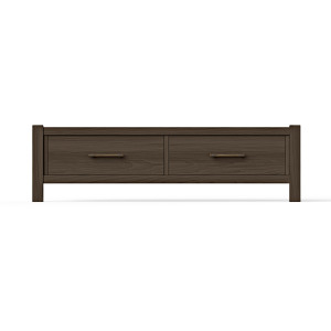 Pure Maple-Maple Syrup Storage Footboard - King