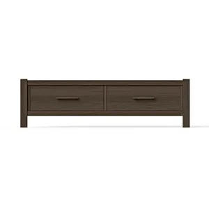 Pure Maple-Maple Syrup Storage Footboard - King