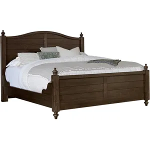 Queen Poster Footboard, Maple Syrup