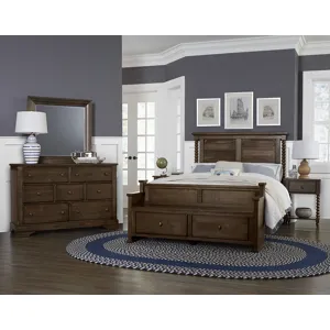 7 Drawer Dresser, Maple Syrup