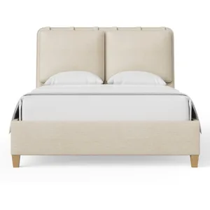 Pure Maple-Natural Maple Sandstone Upholstered Headboard - King