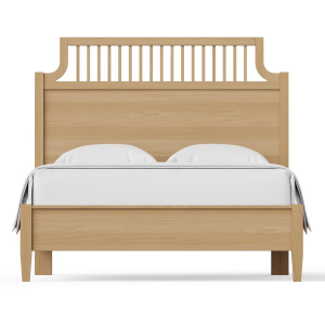 Pure Maple-Natural Maple Garden Footboard - King
