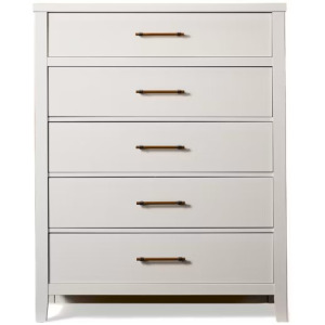 Pure Maple-Cottage White Chest 5 Drawer