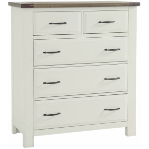 Maple Road-Two Tone Chest - 5 Drwr