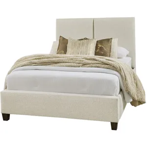 Joinery-Espresso Oak Labradoodle Upholstered Footboard - Queen