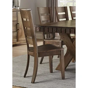 Dovetail Dining-Natural Horizontal Slat Side Chair