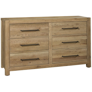 Joinery-Natural Oak Dresser - 6 Drawer